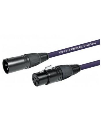 CONEXION XLR M / XLR H Digital (0,22 mm²) 1m