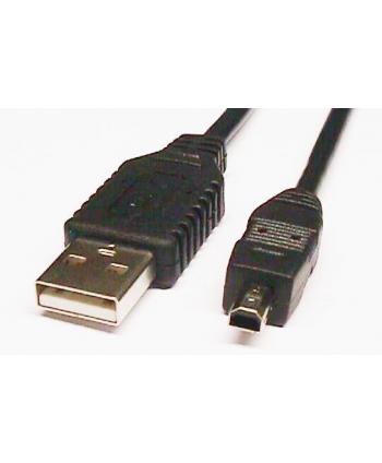 CONEXION USB A MACHO - MINI USB B MACHO 1,8m