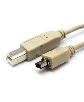 CONNEXION USB B MASCLE - HIROSE 4P MASCLE 1,8m