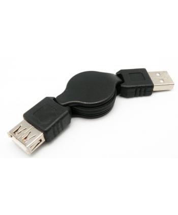 CONEXION USB A MACHO - A HEMBRA EXTENSIBLE 0,8m
