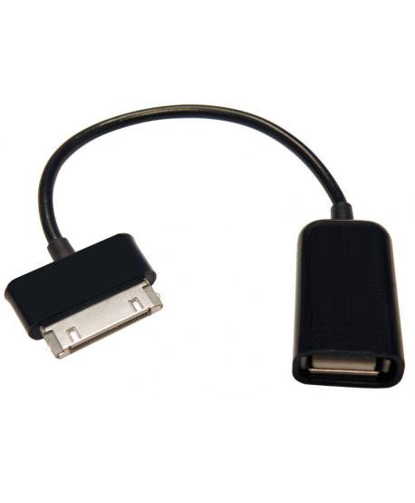 CONNEXION USB A FEMELLA OTG a SAMSUNG TAB 0,15m