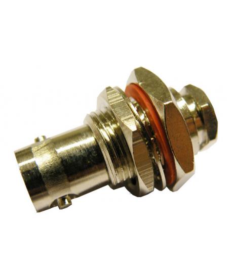 CONECTOR BNC CHASSI FÊMEA (TIPO ROSCA) RG-58