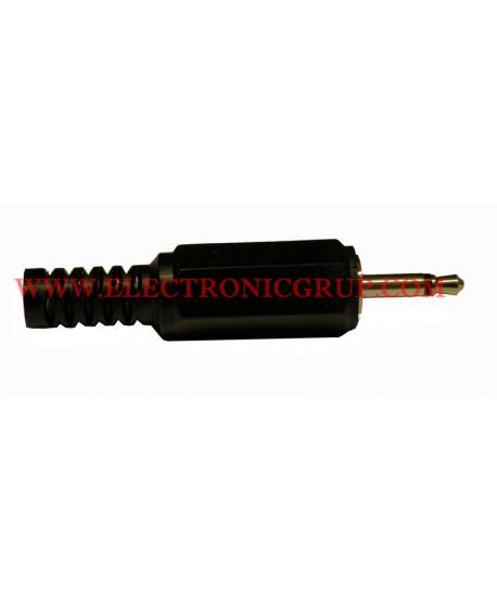 CONNECTOR JACK MONO 2,5mm MASCLE