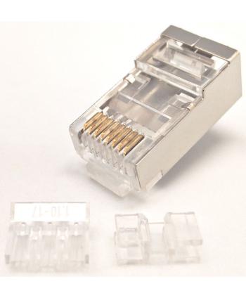 RJ45 FTP CAT.6A 8P8C CONECTOR + GUIAS