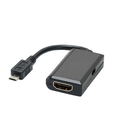 ADAPTADOR MHL MICRO USB a HDMI (SAMSUNG S2) 0884