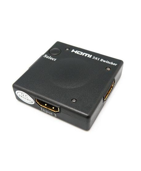 SELECTOR HDMI 3E/1S 1080p 3D