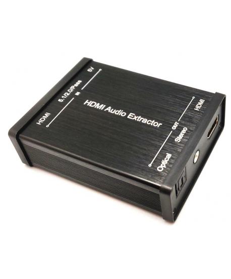 EXTRATOR DE ÁUDIO HDMI TOSLINK + JACK 3,5 milímetros