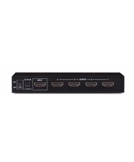 SPLITTER HDMI 1 ENTRADA - 4 SORTIDES, 1080P, 5V 2A