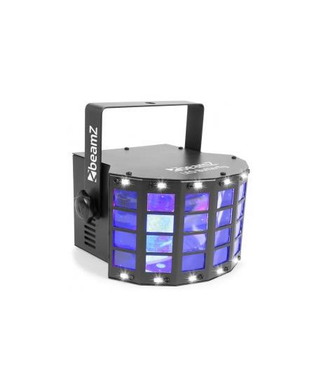 LED BORBOLETA 3x3W RGB COM SMD STROBE