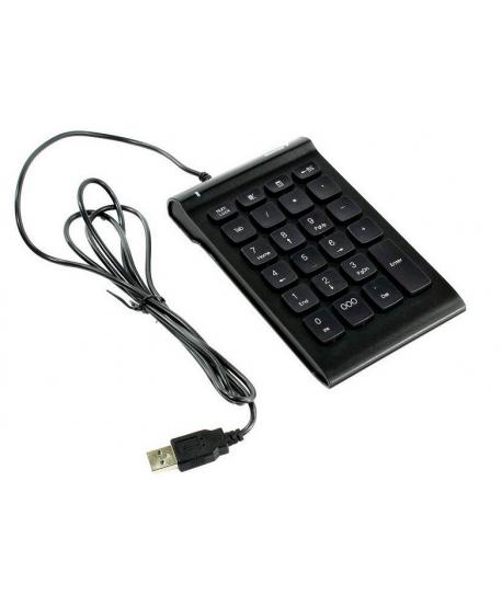 TECLADO NUMÉRICO NumPad i130 USB PRETO