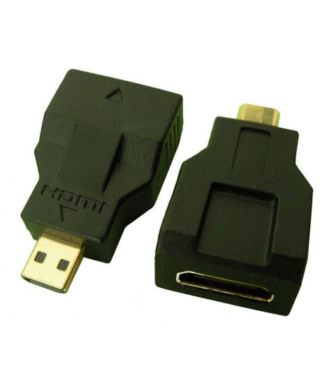 MICRO MALE HDMI AUF MINI FEMALE HDMI ADAPTER