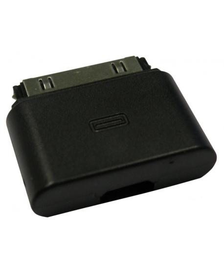 ADAPTADOR MICRO USB HEMBRA - APPLE 30 pin MACHO