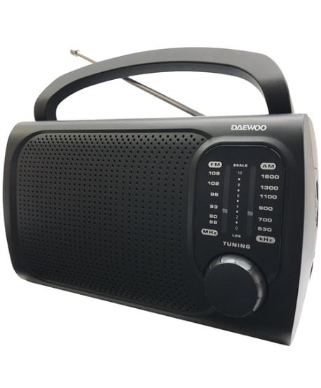 RADIO PORTATIL AM/FM 237x129x68mm DRP-19