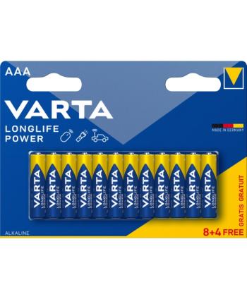 AAA (R3) 1.5V BLISTER 8+4u bateria alcalina.