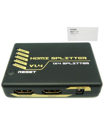 SPLITTER HDMI 1.4v 1 IN - 4 SAÍDAS 4K x 2K