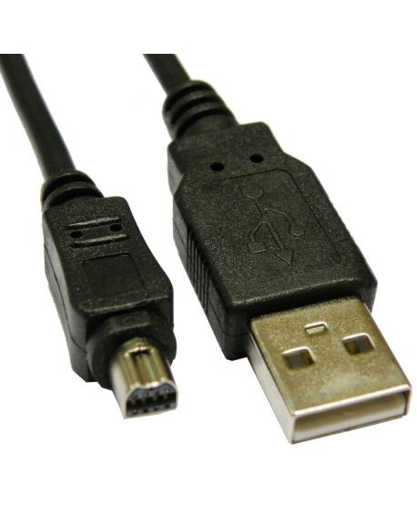 CONEXÃO USB A - MINI USB 8P Olimpo 2m 0745