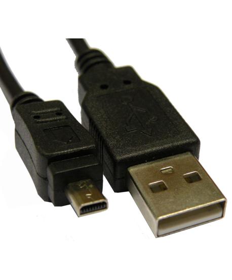 CONNEXION USB A - MINI USB 8P CASIO 2m 0749