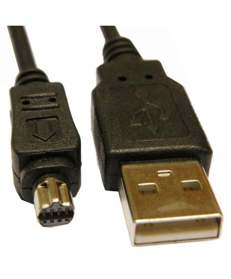 CONNEXION USB A - MINI USB 8P NIKON 2m 0747