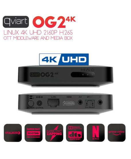 LINUX QVIART RECEPTOR IPTV OG2 4K