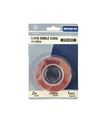 FITA DUPLA FACE EXTRA FORTE 19mm 2m