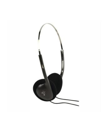 AURICULARES DIADEMA JACK 3,5mm STEREO HPWD1101BK