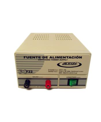 FUENTE DE ALIMENTACION 13,8V 20A PC-F22