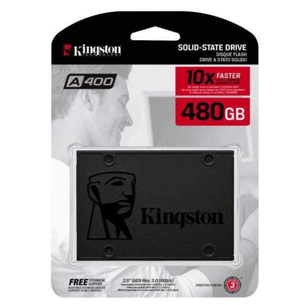 DISCO SSD 480GB Kingston A400 SATA 3