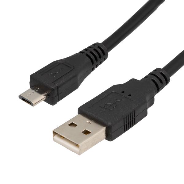 CONNEXION USB A MASCLE A MICRO USB MASCLE 3m