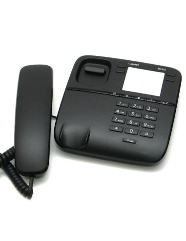 TÉLÉCABINE GIGASET TÉLÉPHONE NOIR DA310