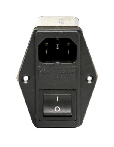 FILTRO DE REDE COM BASE MACHO 250V 6A FRP6A