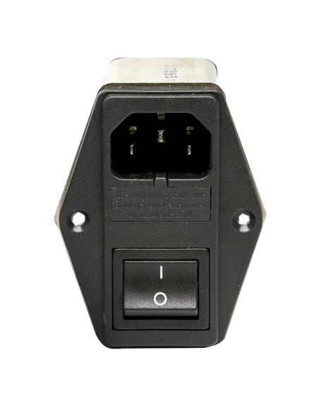 FILTRO DE REDE COM BASE MACHO 250V 6A FRP6A