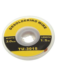MALLA/TRENZA DESOLDADORA 3mm 1,5m HAKKO
