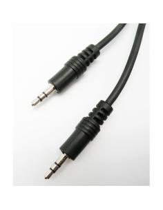 CONEXION JACK 3,5 ESTEREO MACHO-MACHO 1,5m
