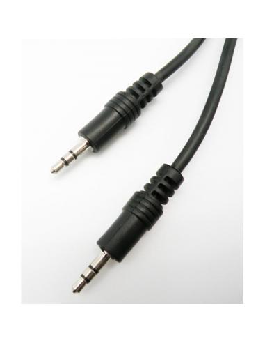 CONEXION JACK 3,5 ESTEREO MACHO-MACHO 1,5m