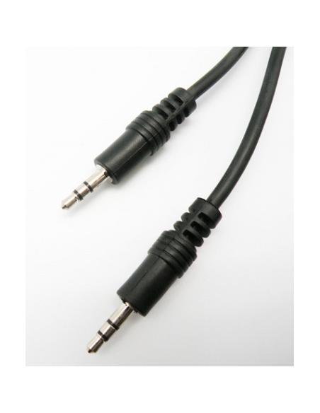 CONEXION JACK 3,5 ESTEREO MACHO-MACHO 1,5m