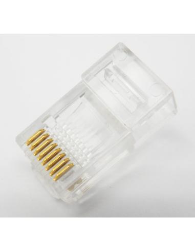 CONECTOR RJ45 CAT.5 PARA CABLE FLEXIBLE