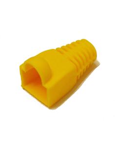 PROTECTOR PVC RJ45 AMARILLO
