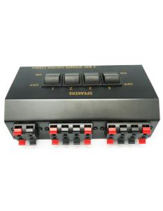 CONMUTADOR ALTAVOCES PARA 4 PAREJAS 0516