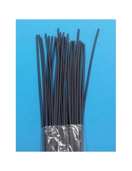 TUBO TERMORRETRACTIL 1,6mm 125º 1,22m NEGRO