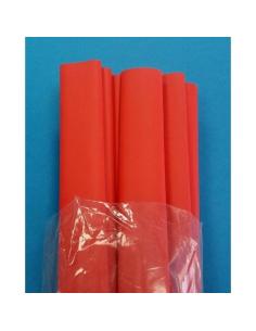 TUBO TERMORRETRACTIL 19mm 125º 1,22m ROJO