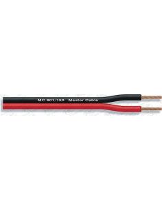 ROLLO CABLE PARALELO ROJO/NEGRO 2x1,5mm² 100m