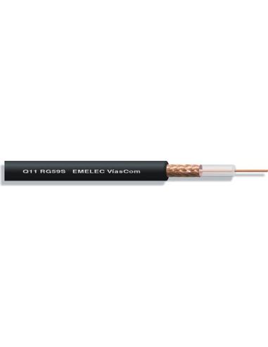 CABLE RG-59 ESPECIAL 75 Ohm NEGRO