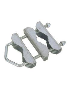 ABRAZADERA DOBLE PARA MASTIL 165mm M8