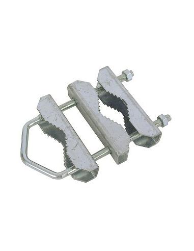 ABRAZADERA DOBLE PARA MASTIL 165mm M8