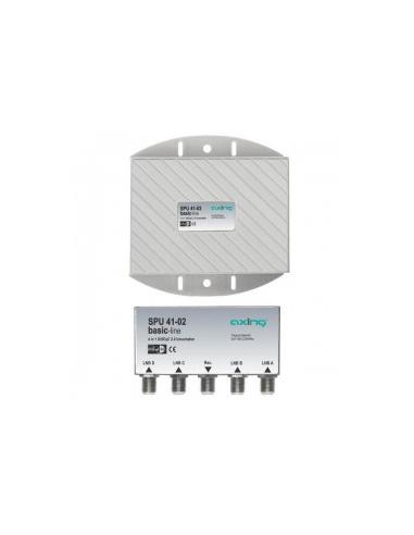 CONMUTADOR DiSEqC 1.0  4 ENTRADAS