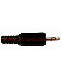 CONECTOR JACK ESTEREO 2,5mm MACHO
