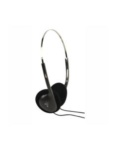 AURICULARES DIADEMA JACK 3,5mm STEREO HPWD1101BK
