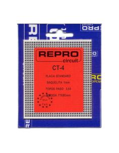 PLACA C.I TOPOS 2,54 BAQUELITA 77x90mm CT-4