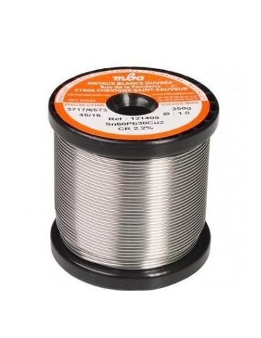 TIN ROLL Sn60Pb38Cu2 250gr