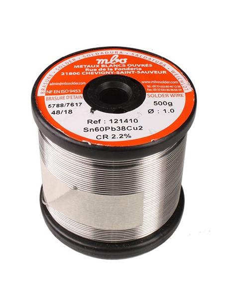 TIN ROLL Sn60Pb38Cu2 500gr